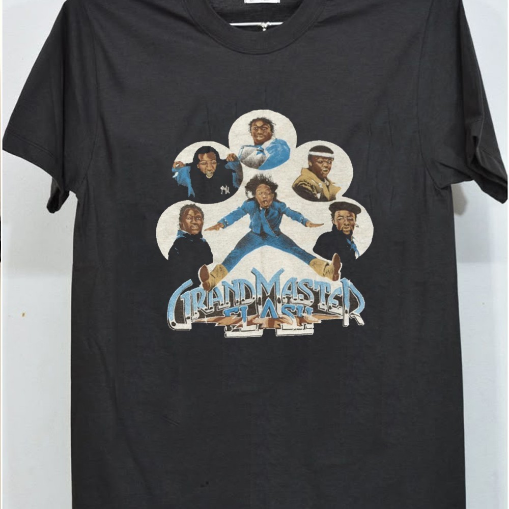 80’s Grandmaster Flash Tee, Vintage Grandmaster Flash 80s Hip-hop Nostalgia