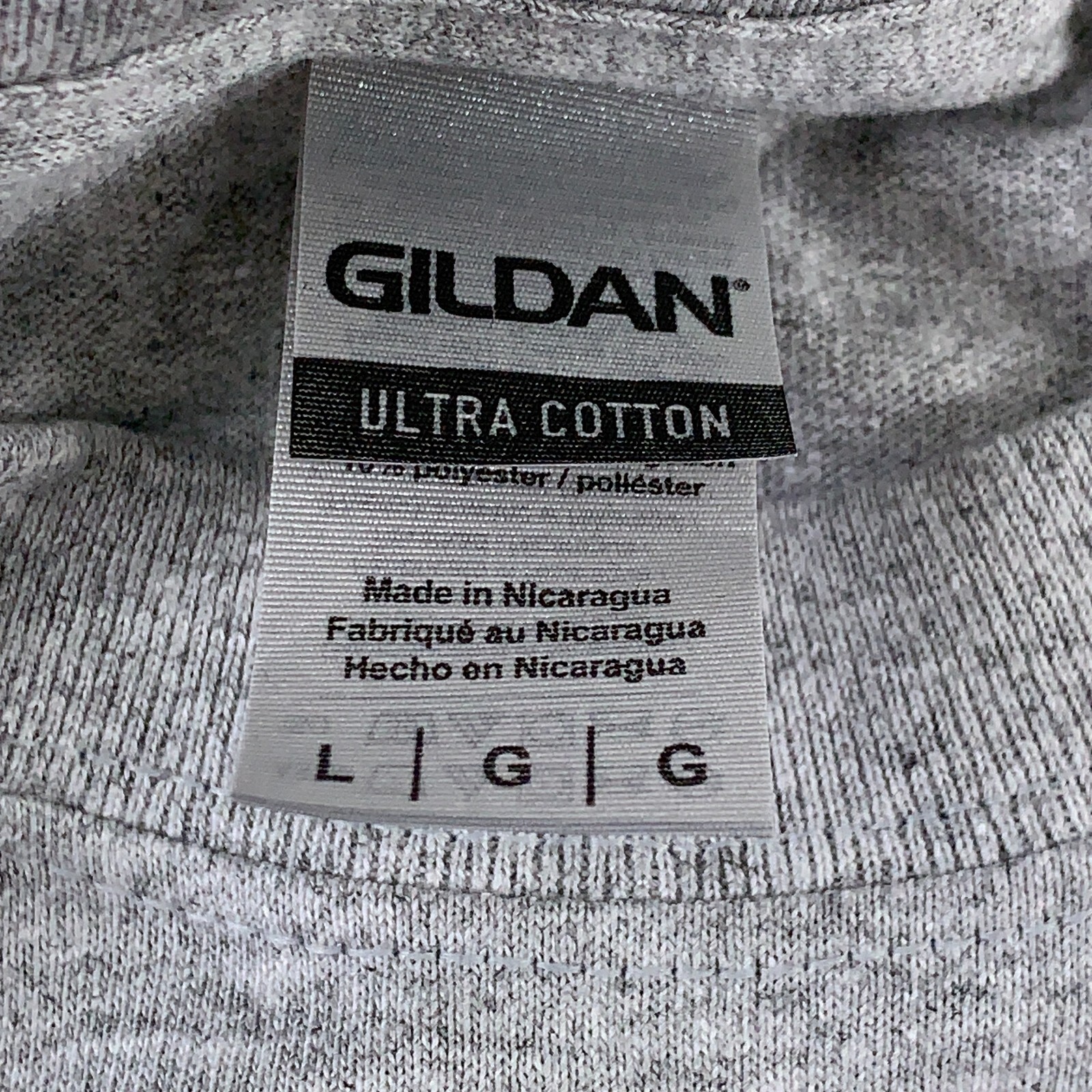 Gildan Ultra Cotton Coca-Cola Men's Large Heather Gray Short Sleeve T-Shirt New gallery