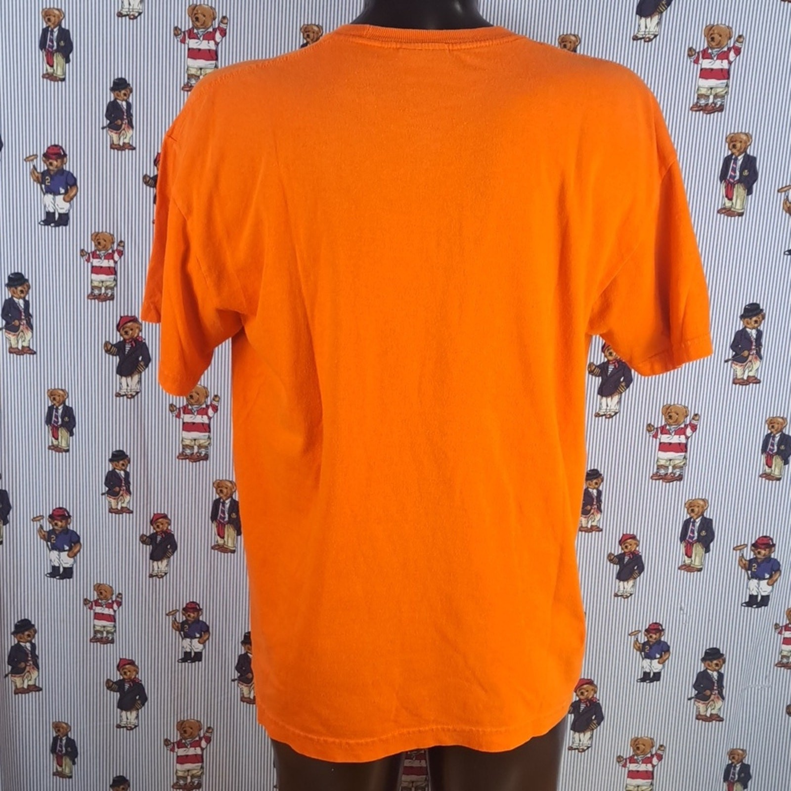 Halloween I Love Witches spell out XL orange & black casual goth party t-shirt gallery