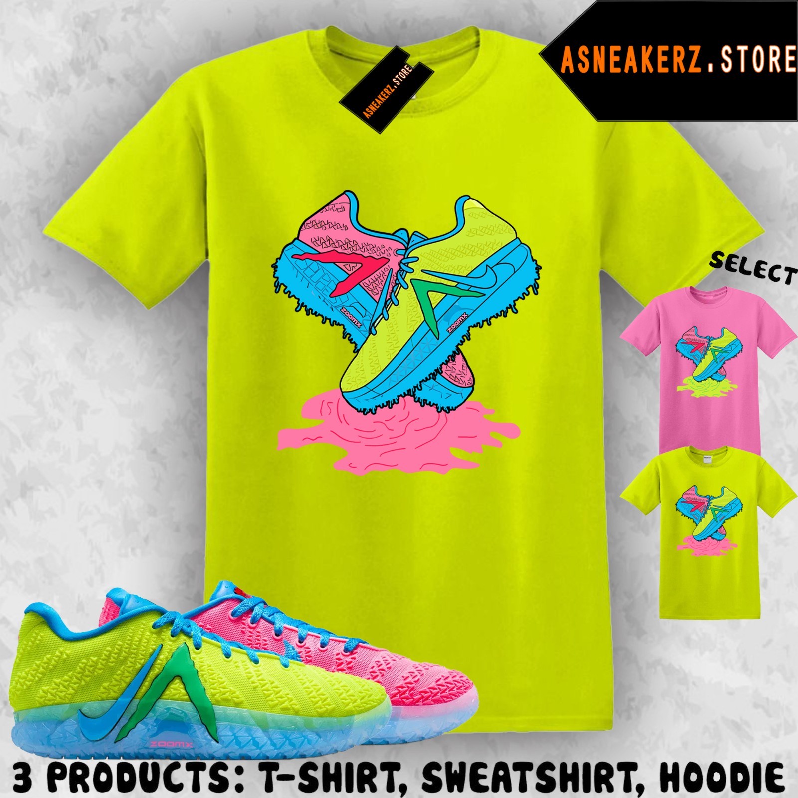 Tee Shirt Matching Ja 3 Kool Aid 2026 To Match Sneaker Shoe Dripping T-Shirt gallery