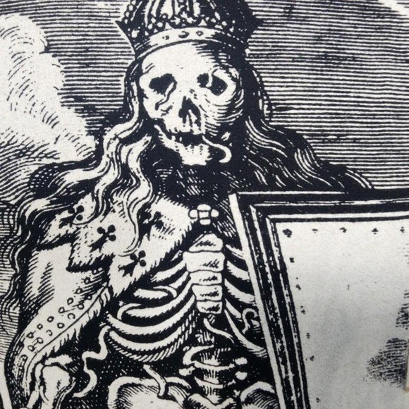 Black Craft Cult Eternal skeleton tee #goth #mallgoth size small Chest 18 gallery