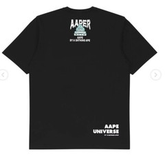 AAPE By A Bathing Ape Apper Osaka Japan Exclusive Tee Black Size XL Brand New
