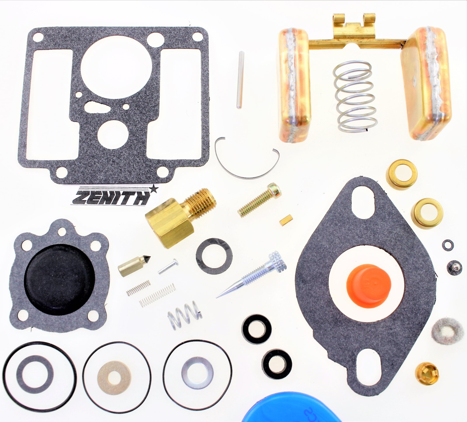 ZENITH Carburetor Kit fits Ford engine with 14124 14125 E9JL-JA G9JL-KA V24