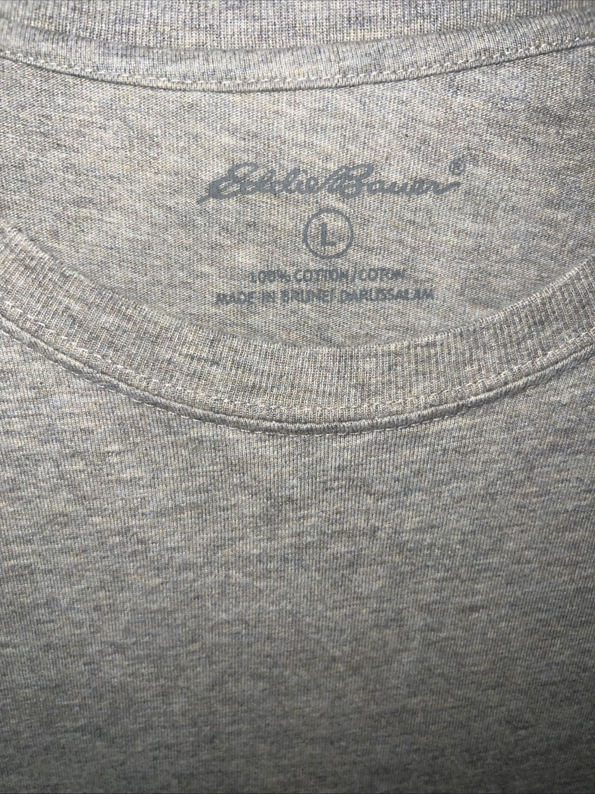 Eddie Bauer short-sleeved t-shirt Beige L/G gallery