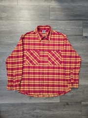 Saint Vanity Flannel Red/Yellow