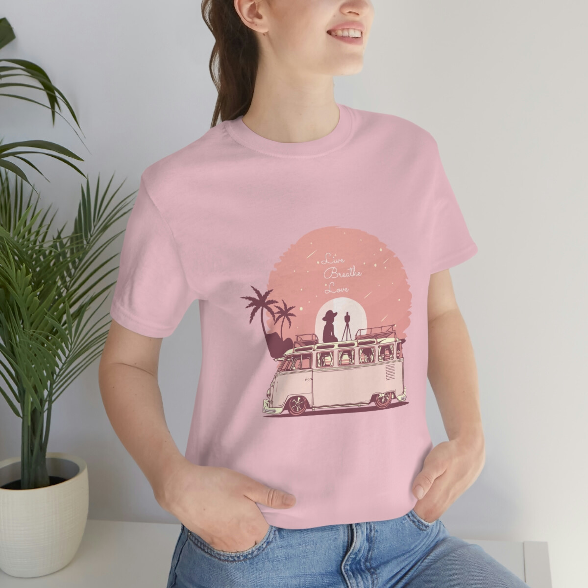 Live, breathe, love shirt, Motorhome shirt, Camper shirt, Nature lover shirt
