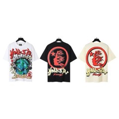 Hell Studios star Globe tee High Street Fashion Men’s Short Sleeve T-Shirt