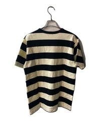 whitesville Striped T-shirt White x Black