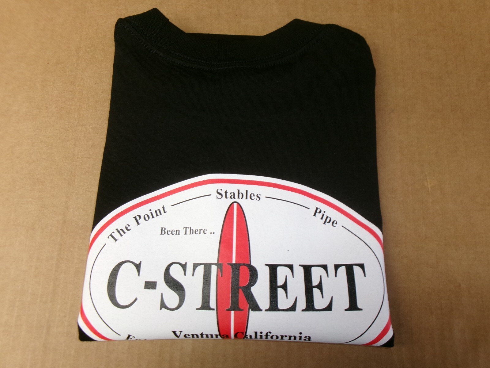 C - STREET SURF BREAKS VENTURA , CALIFORNIA CLOSE OUT SALE T-SHIRTS. NEW! gallery