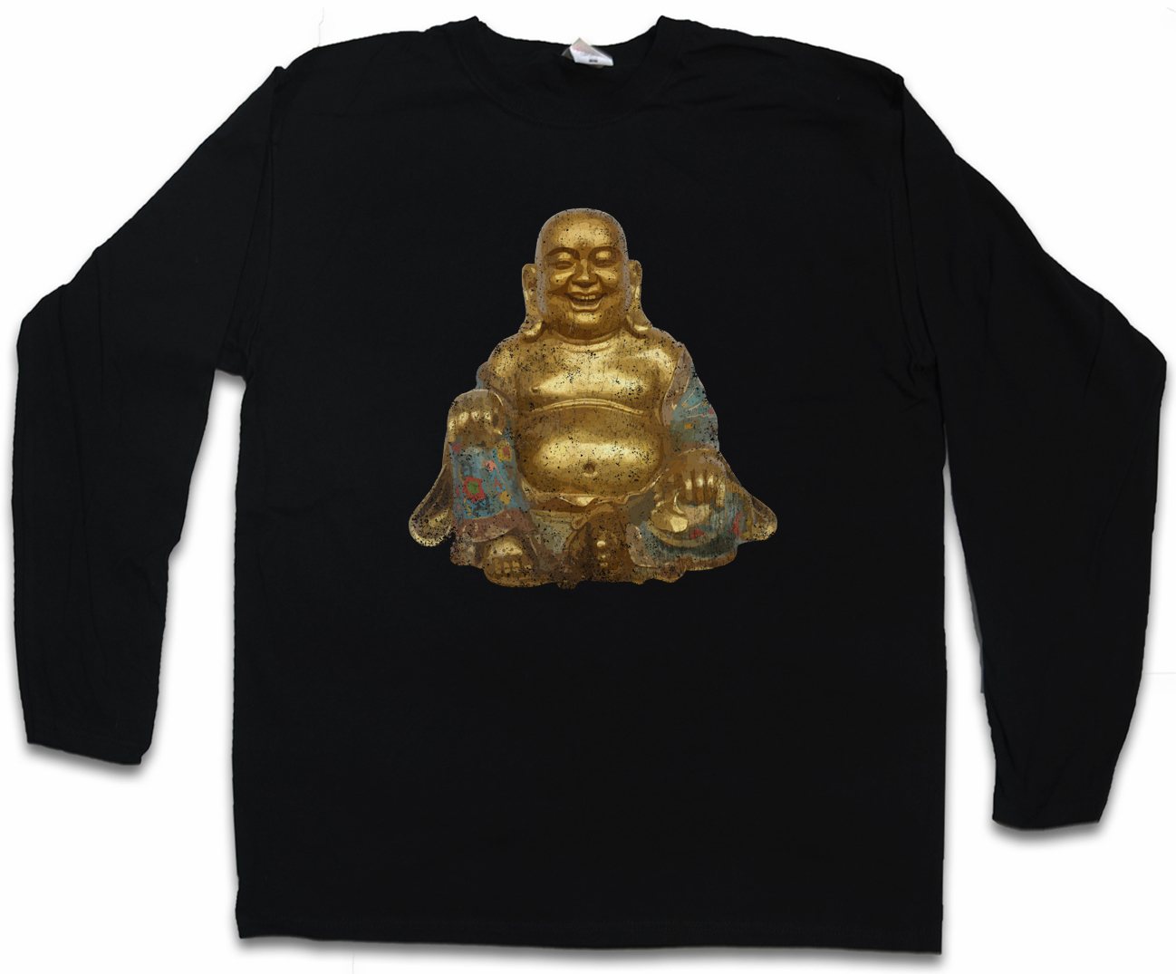 BUDDHA VINTAGE LONG SLEEVE T-SHIRT Buddhism Govinda Siddartha Gautama Indien gallery
