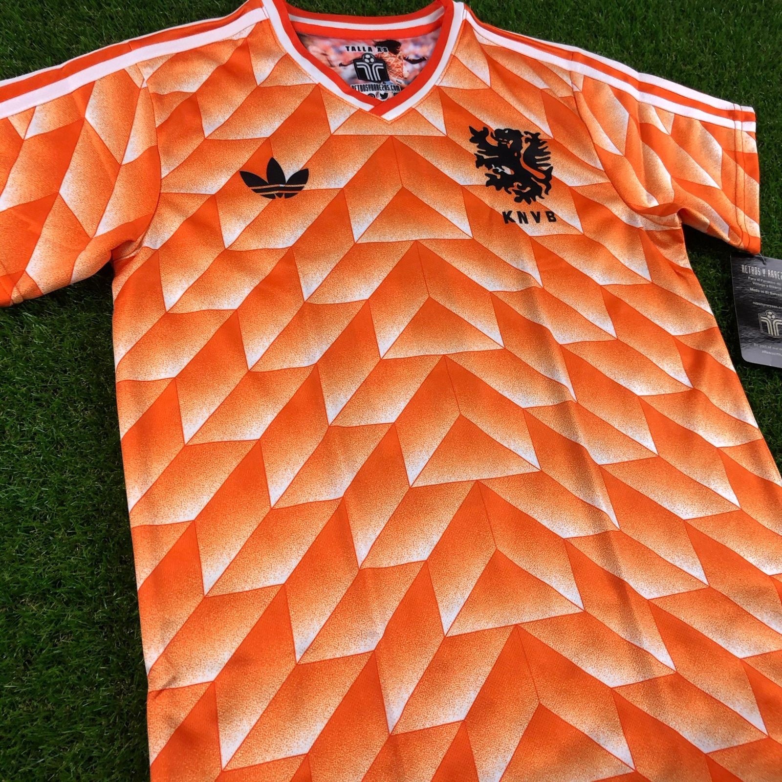 Classic Retro Netherlands Holland 1988 GULLIT 10 Football Shirt Jersey Size 2XL gallery