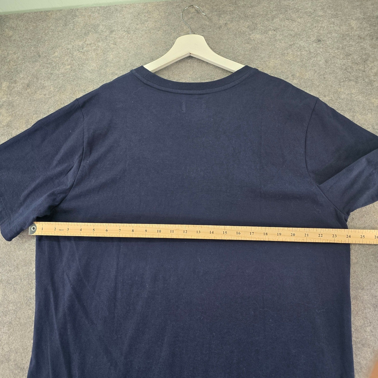 TKees Mens Navy Blue Cotton Crew Neck Short Sleeve T Shirt Size -0-1- (2XL) gallery