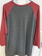 ESPN Baseball Tshirt 3/4 Length Sleeve XL