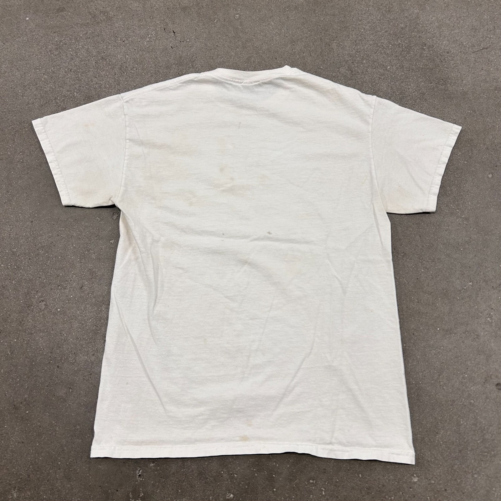 Vintage y2k Worn in Thrashed Daniel Johnston Band Tee T Shirt Grunge gallery