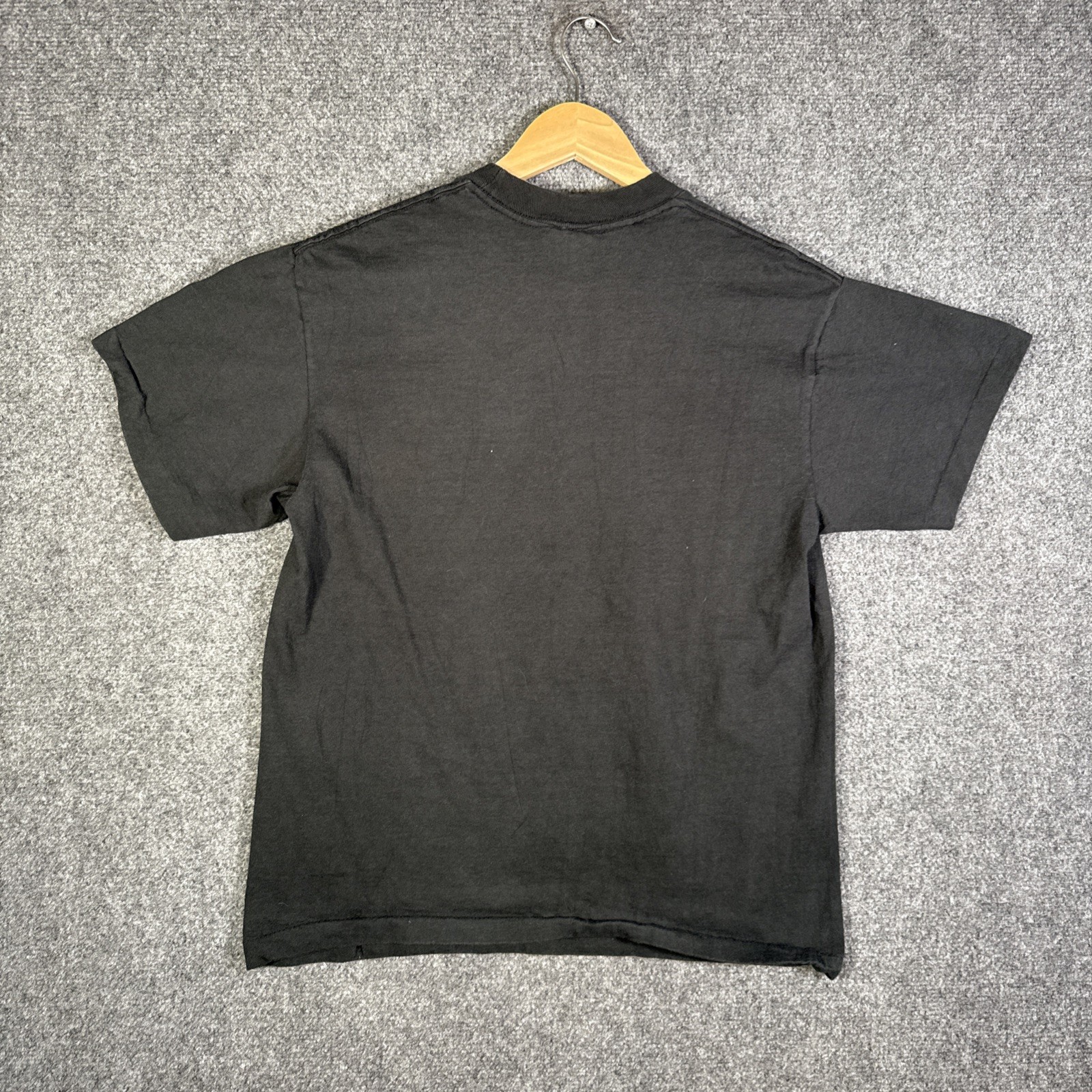 Vintage Astro Boy Shirt Mens Medium Black 90s Shattered Glass Cartoon RARE USA gallery