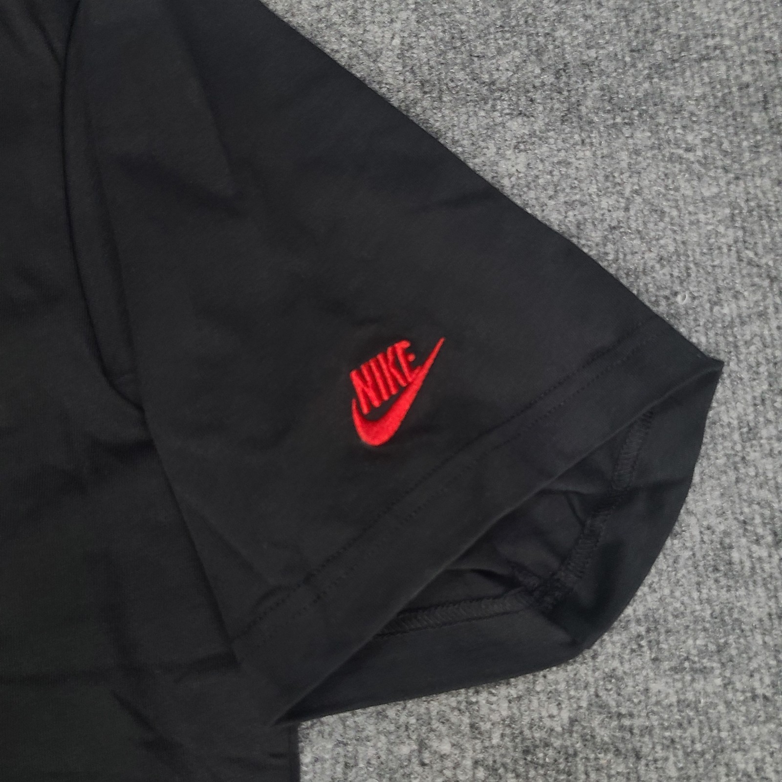 Jordan Shirt Mens XL Black Gym Red Jumpman Brooklyn Nike Air Oversized Fit Tee gallery