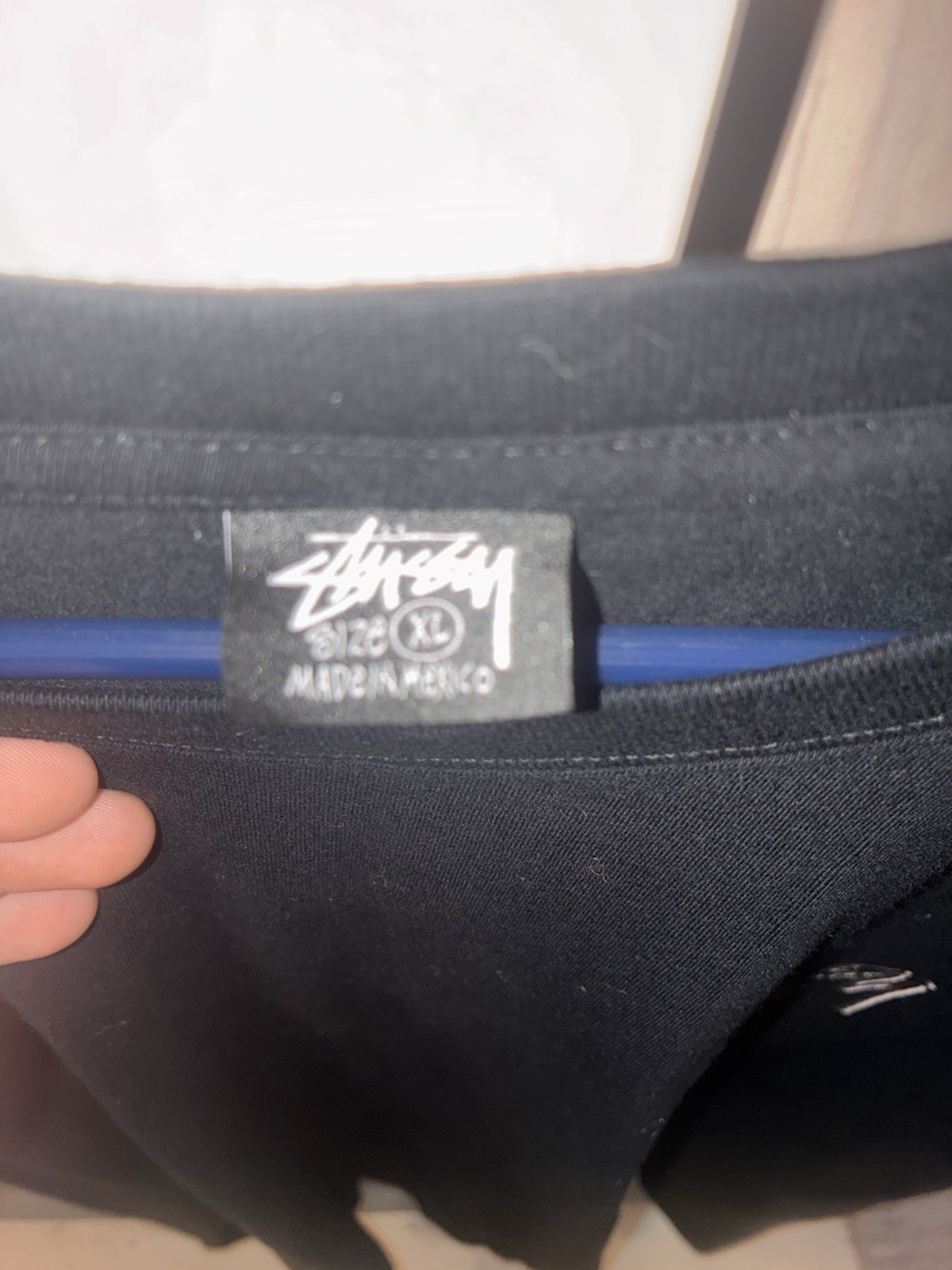 Stussy metallic stock XL gallery