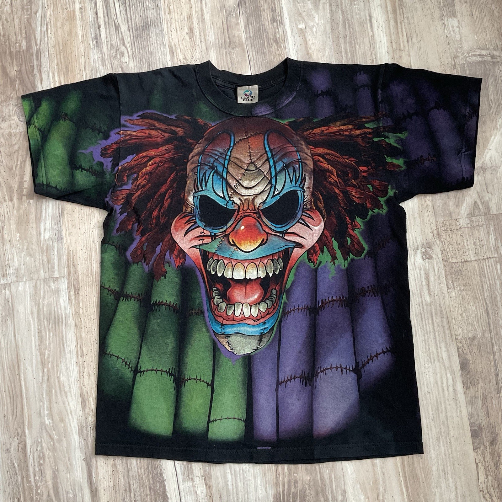 Clown T-shirt, Liquid Blue gallery