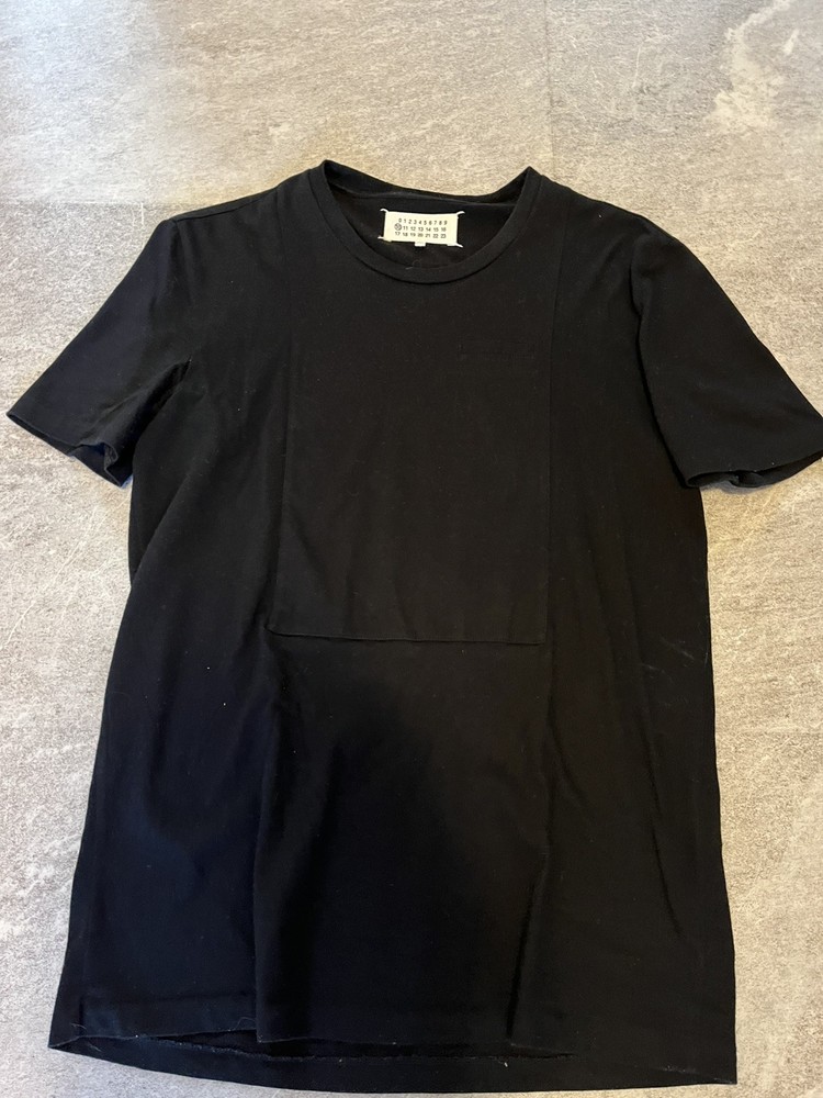 Maison Martin Margiela line 10 black cotton T XS 34/44 uni