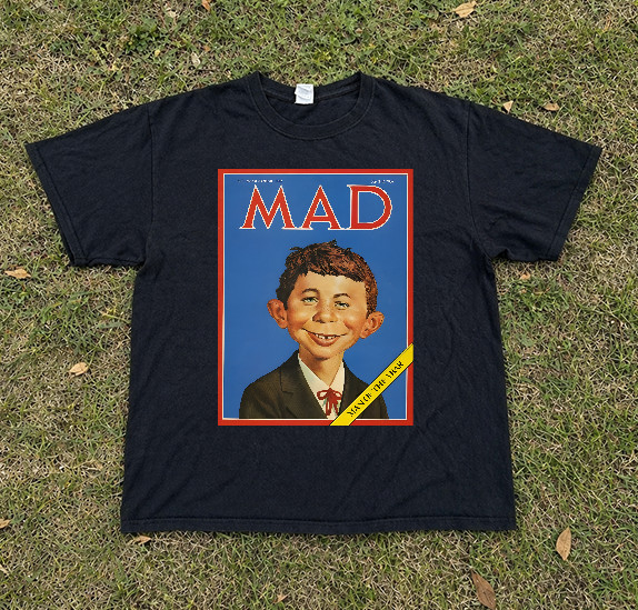Mad Magazine Character Alfred E. Neuman T-Shirt gallery
