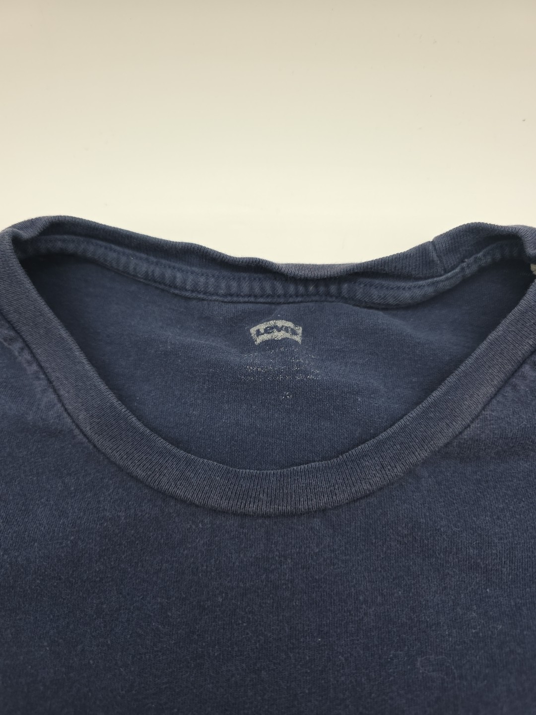 Levis T-Shirt Mens Medium Blue Spell Out Men .#37598 gallery
