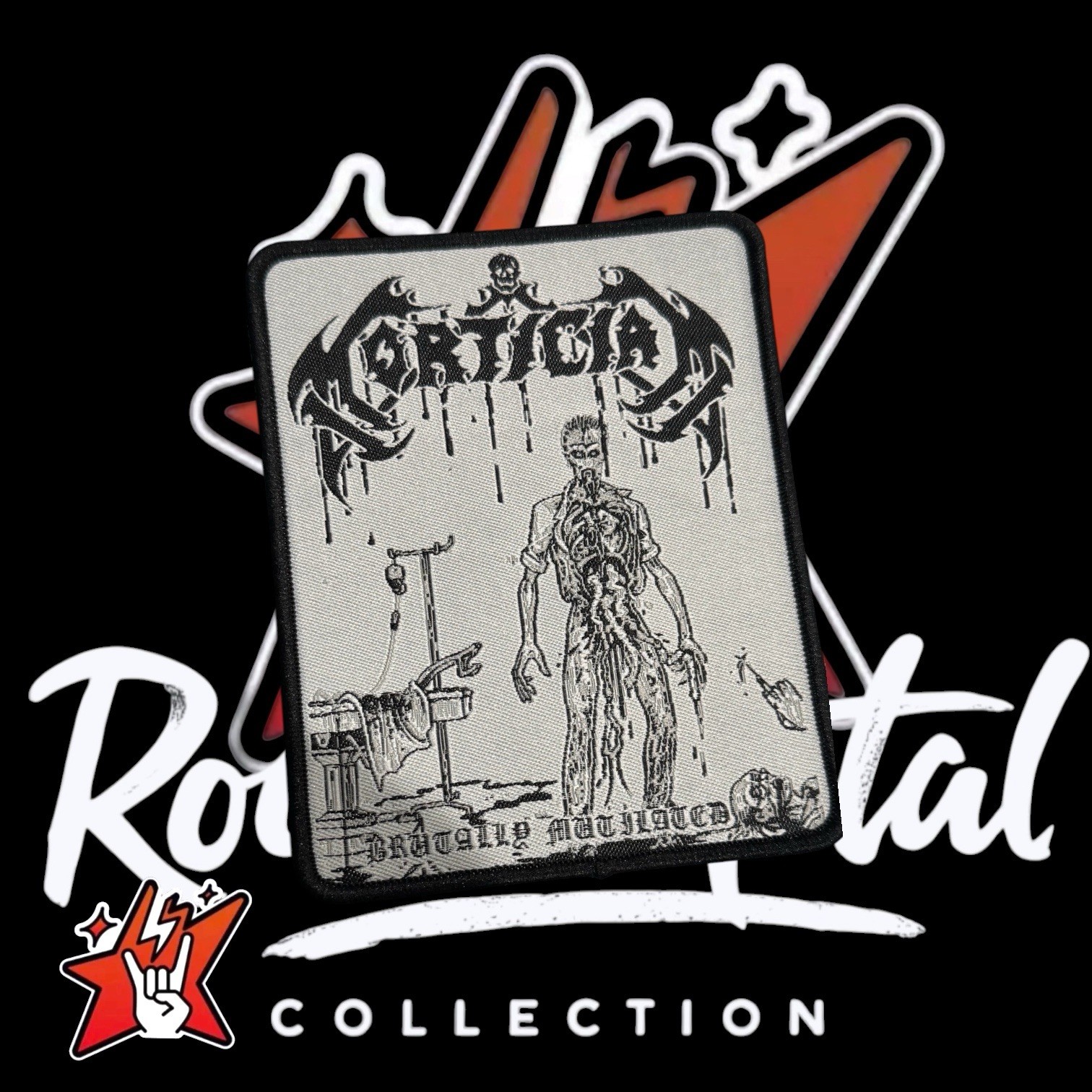 Mortician Official Exclusiv Woven Patch Fulci Suffocation Incantation Impetigo gallery