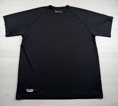 Under Armor Tactical Shirt Short Sleeve Black Loose HeatGear Wicking Mens L