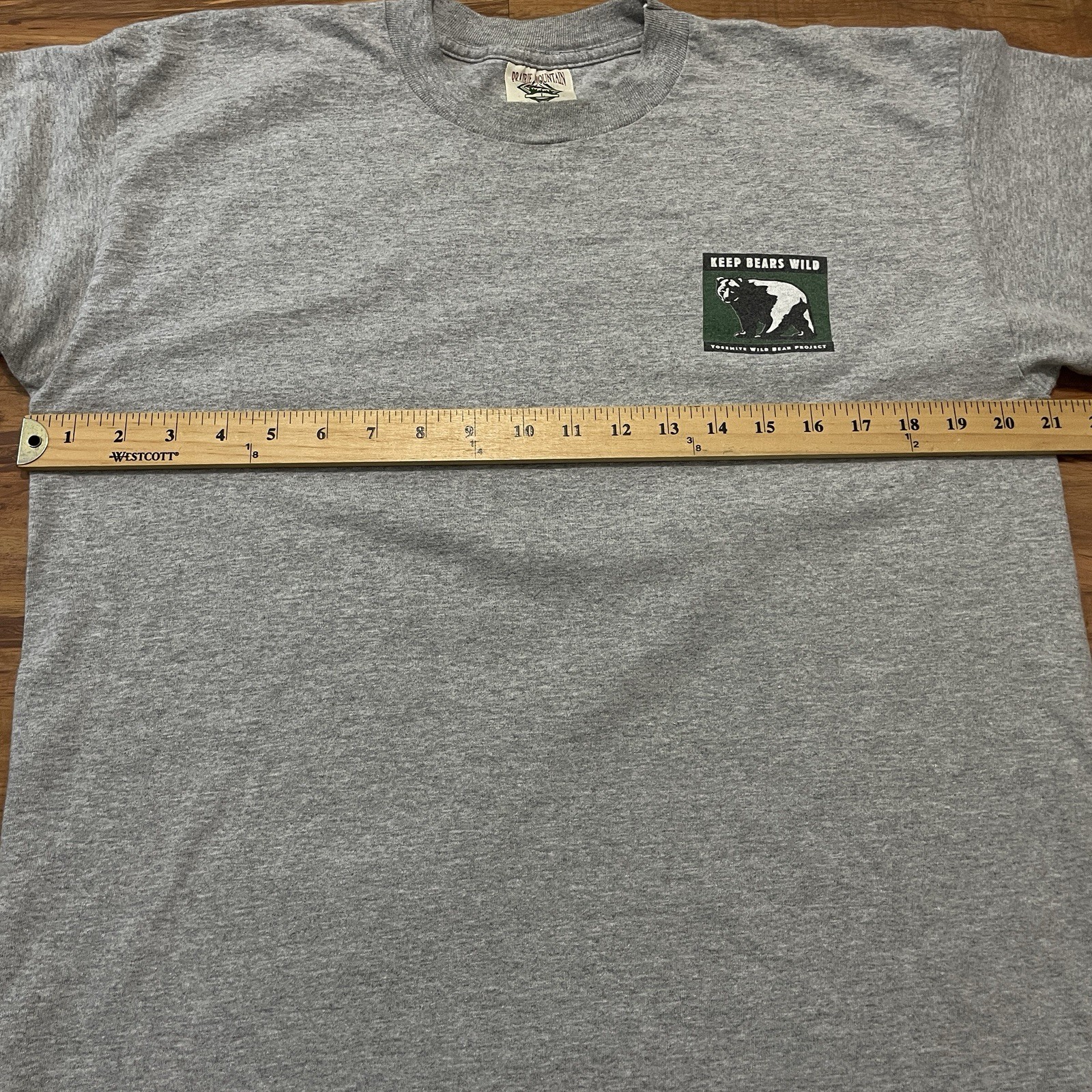 Vtg Yosemite National Park Bear T-Shirt Mens Large Gray Humor Cartoon Phil Frank gallery