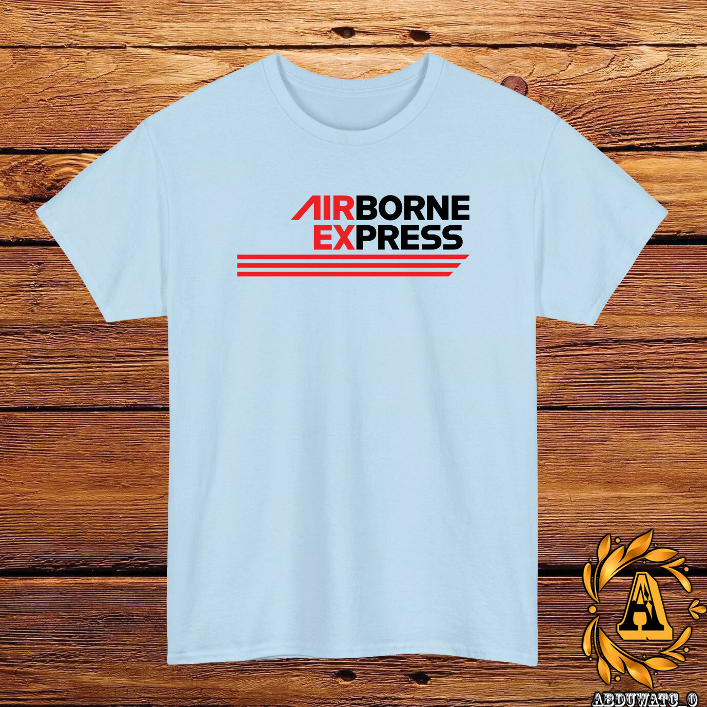 Airborne Express Airlines Logo T-Shirt Black/Grey/White/Navy/Red/Light Blue gallery