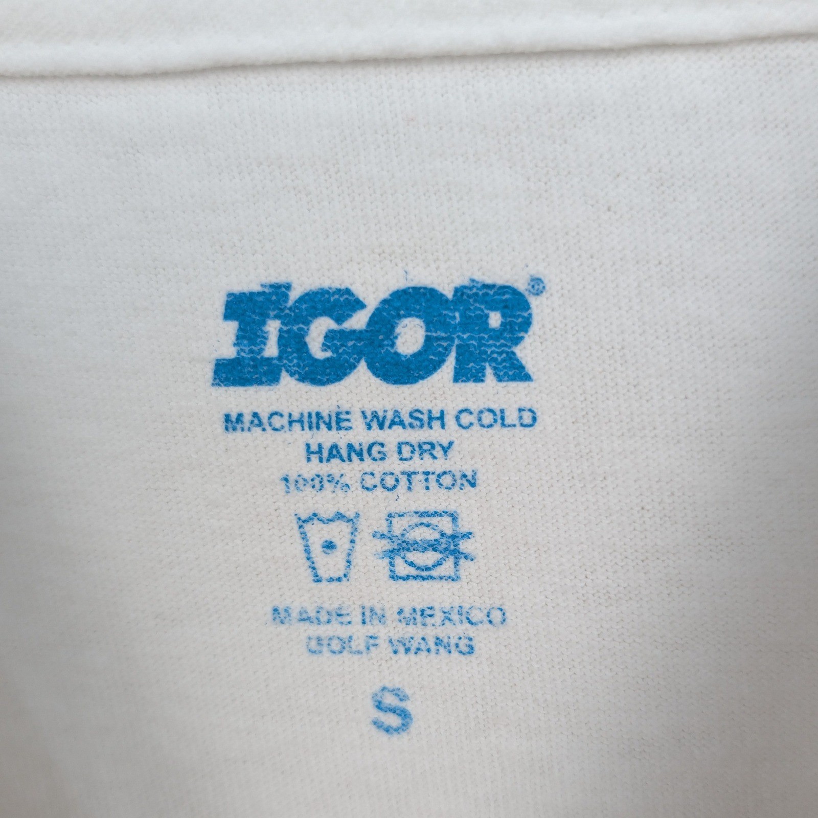Tyler The Creator Golf Wang T-Shirt Men's S White Blue Suit IGOR Tour Merch gallery