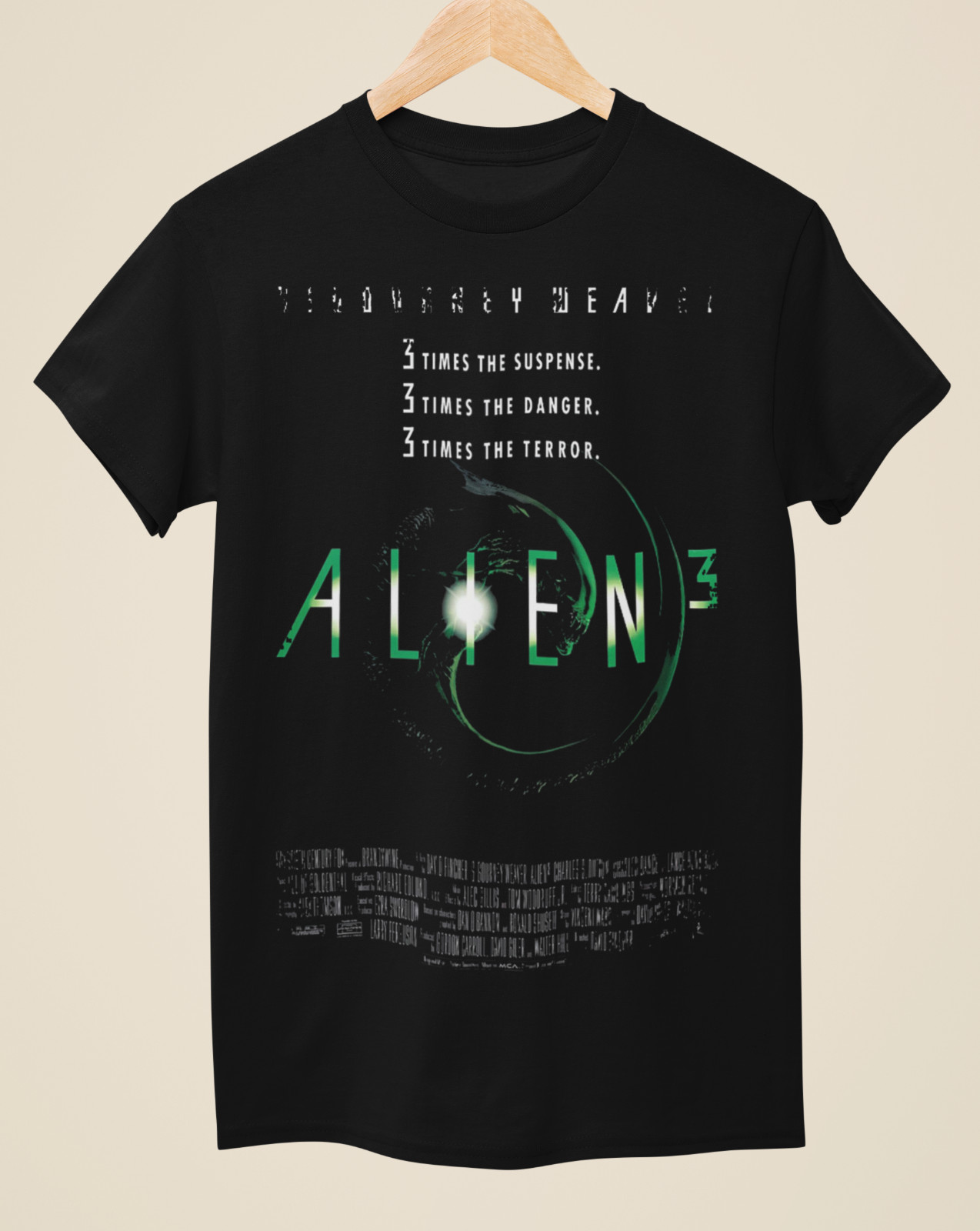 Alien Collection - Movie Poster inspired Unisex Black T-Shirts gallery