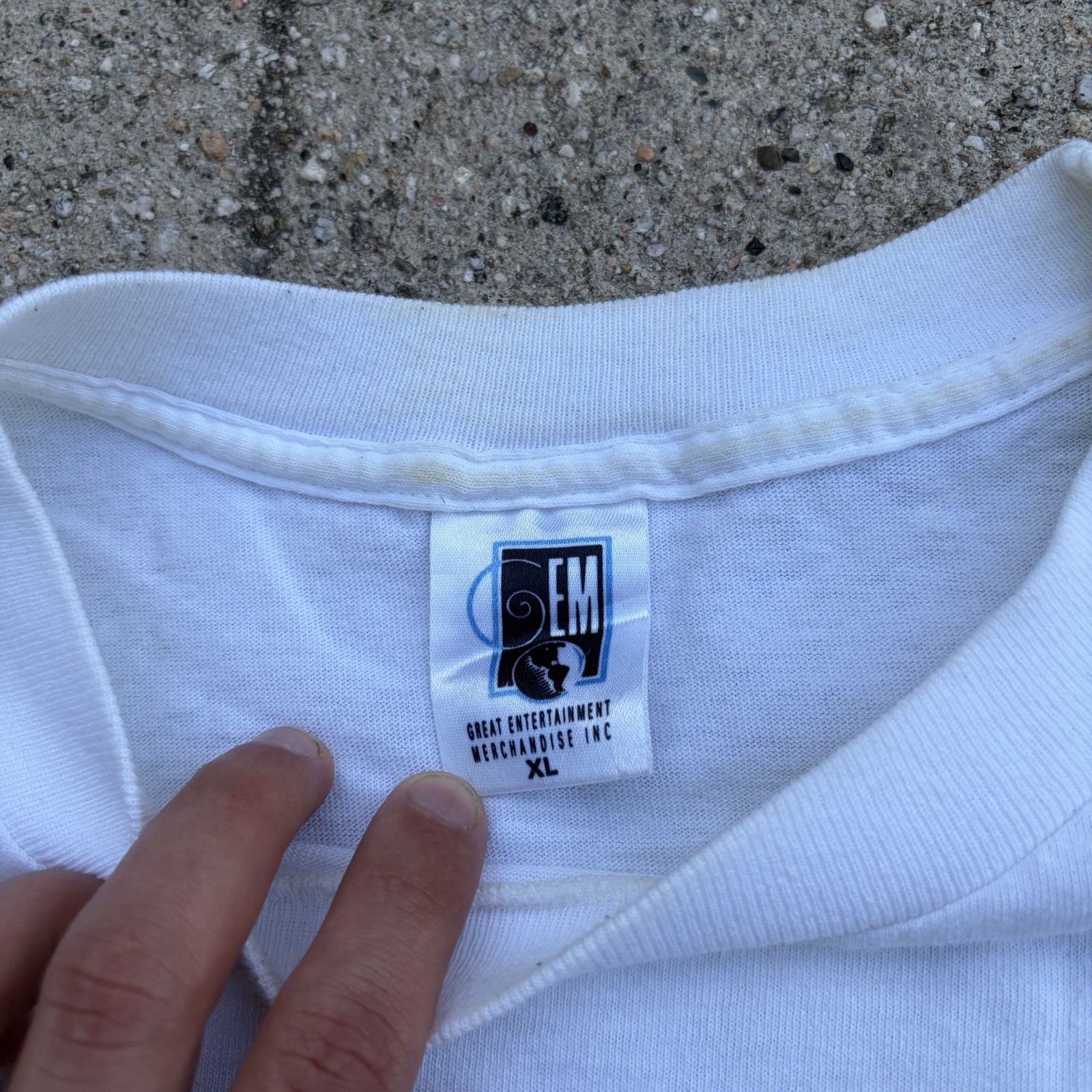 Ultrasounds by Ape Hangers Promo Shirt Rare Gem Tag Band Tee (1995, A&M Records) gallery
