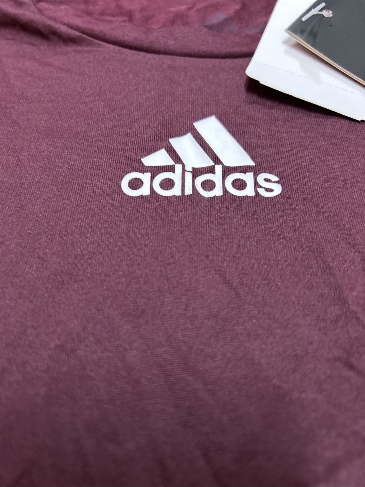 adidas Creator Long Sleeve Tee Maroon EK0128 Men’s Size 3XL-Tall New W Tags gallery