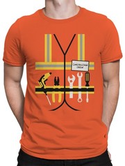 Construction Crew Toolbelt Men’s T-shirt