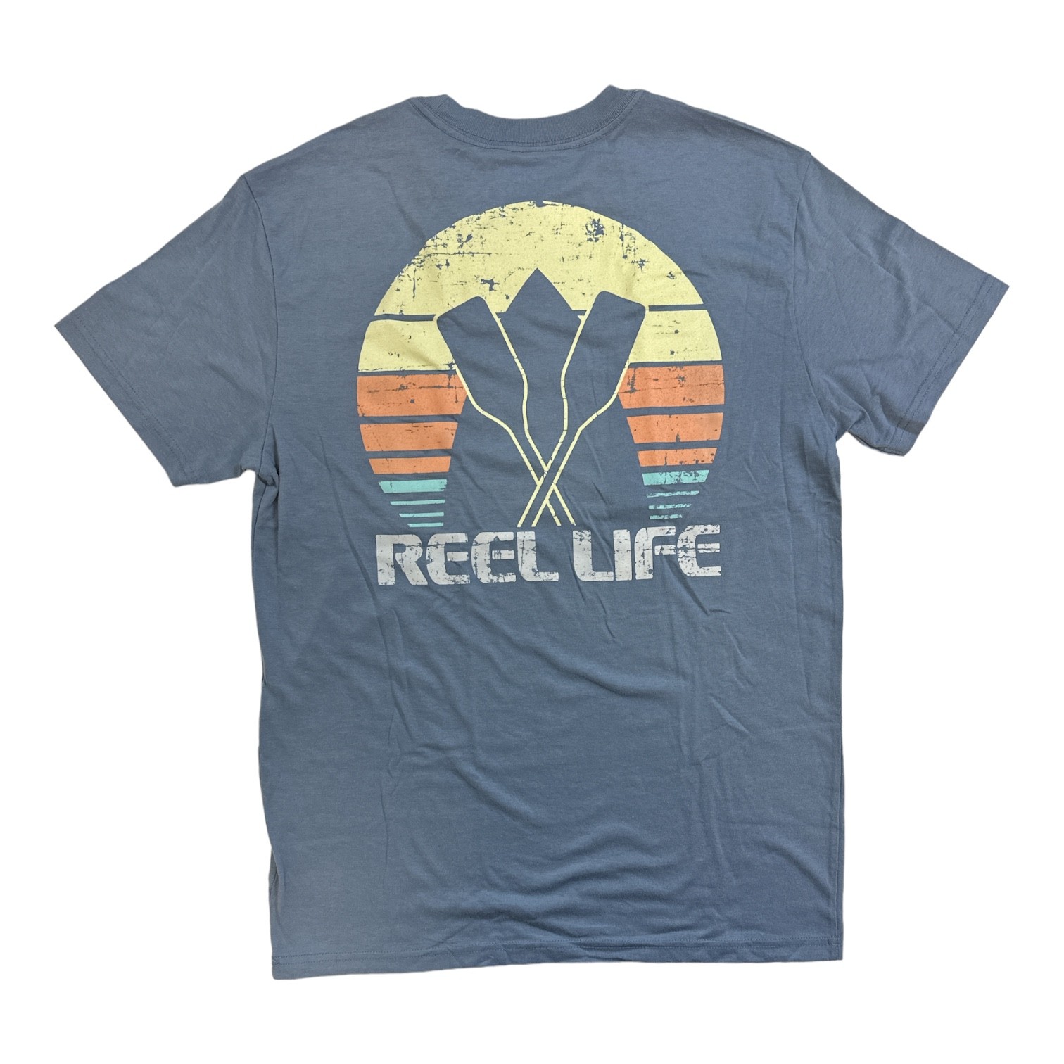 Reel Life Men's Neptune Ocean Washed Short Sleeve Soft Lightweight Tee gallery
