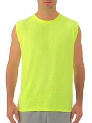 Fruit of the Loom Men Sleeveless Muscle T-Shirt S-4XL, 3 Colors – Fast Free S&H
