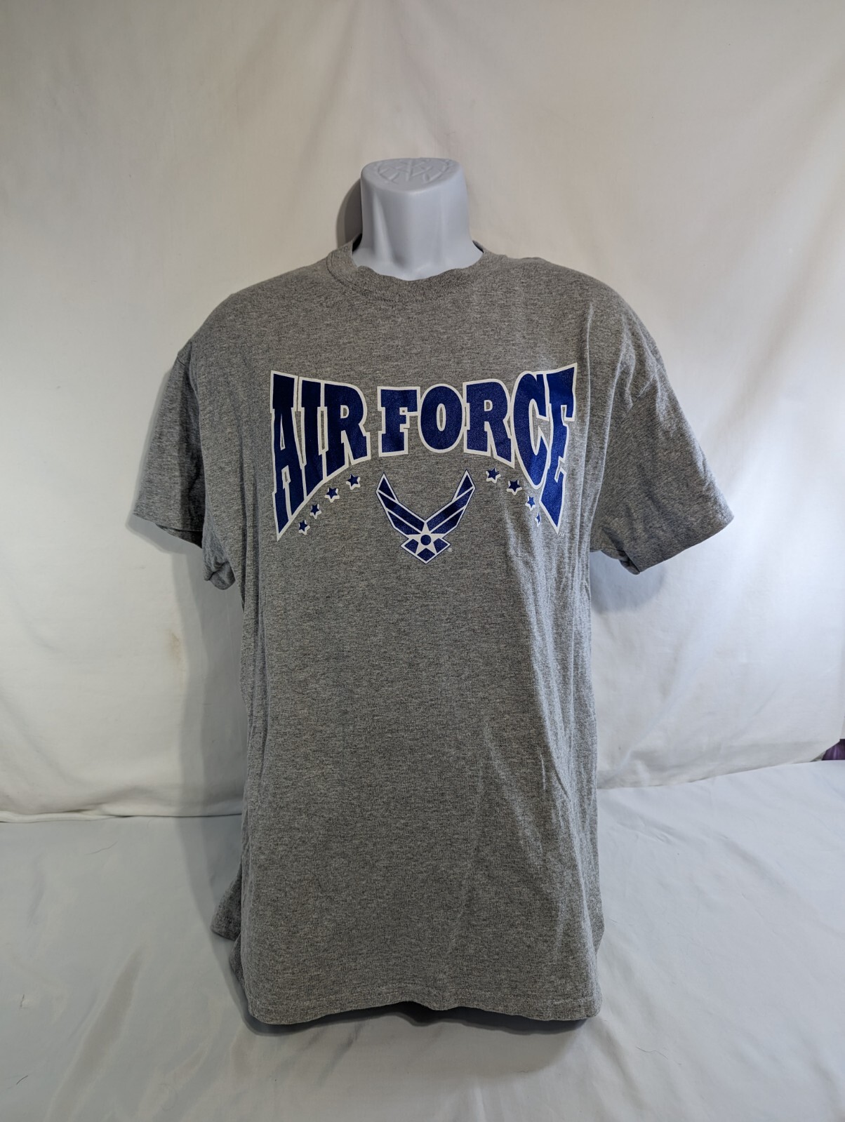 Air Force Gilden T Shirt Men's Size Large Color Grey gallery