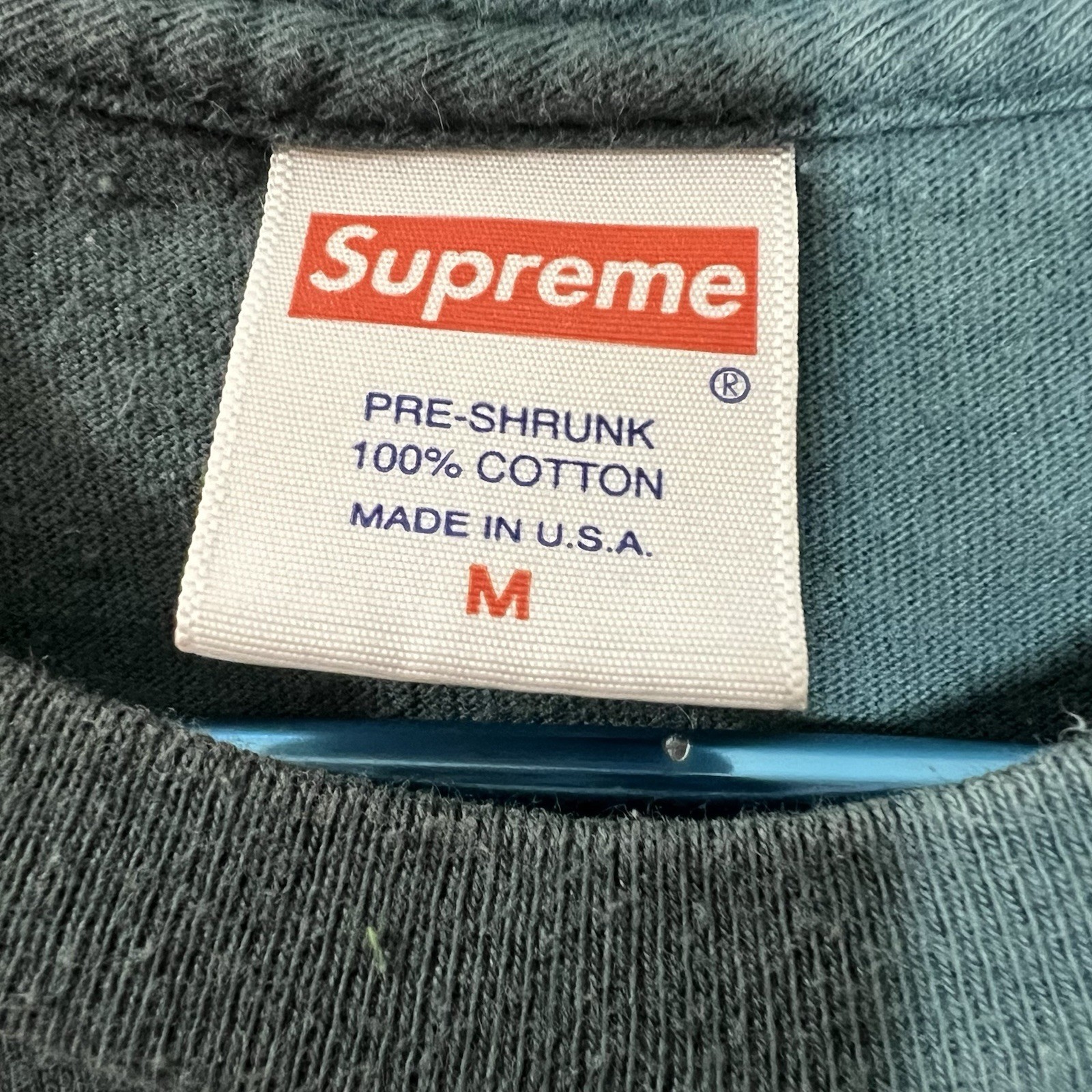 Y2K Supreme M Outer Banks NC Good Vibes Skateboarding Tee Rare Skate K Mart OG gallery