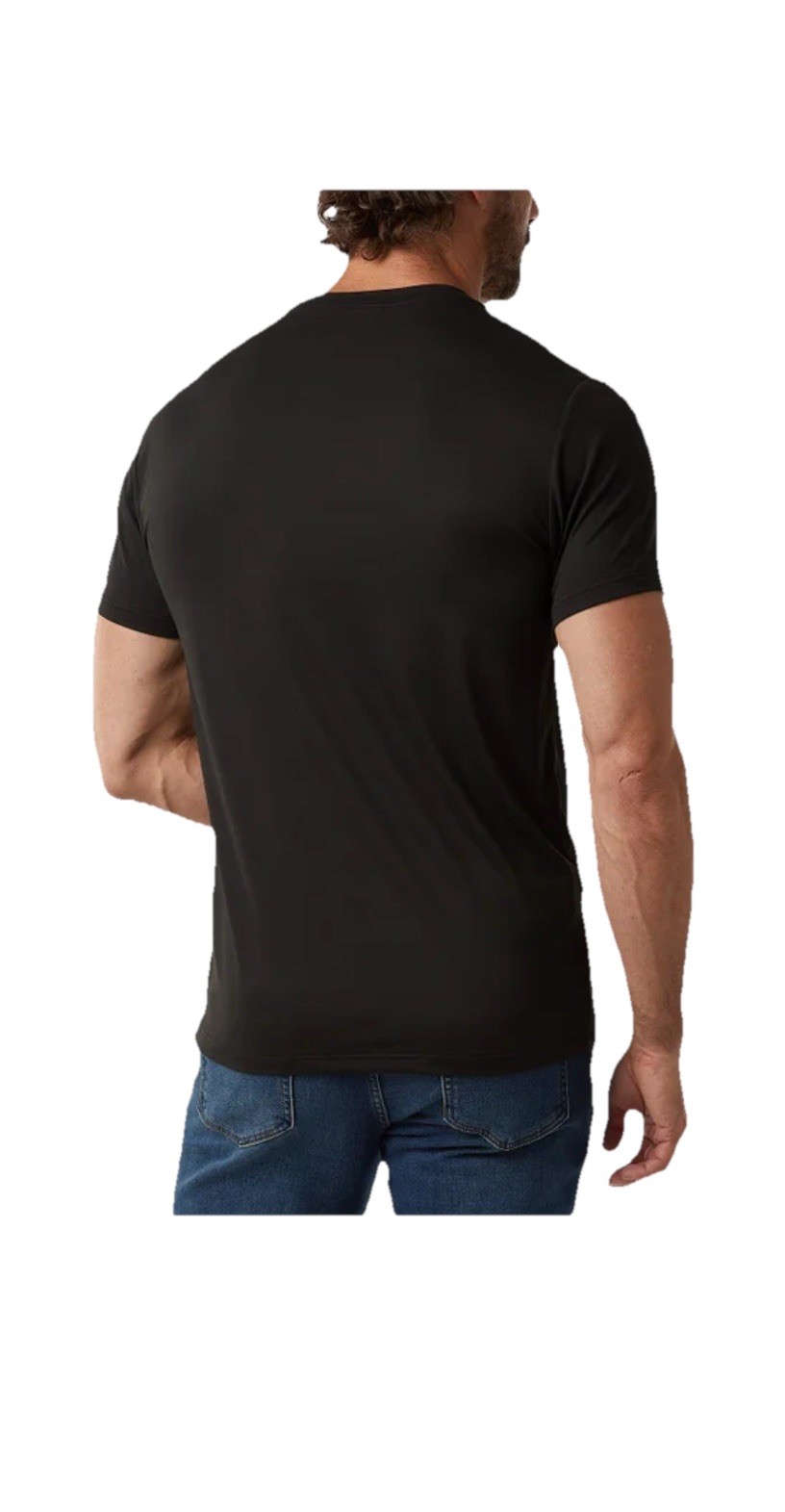 32 Degrees Cool Men's T-Shirt 3 Pack Quick Dry Stretch Crew Neck New Black gallery