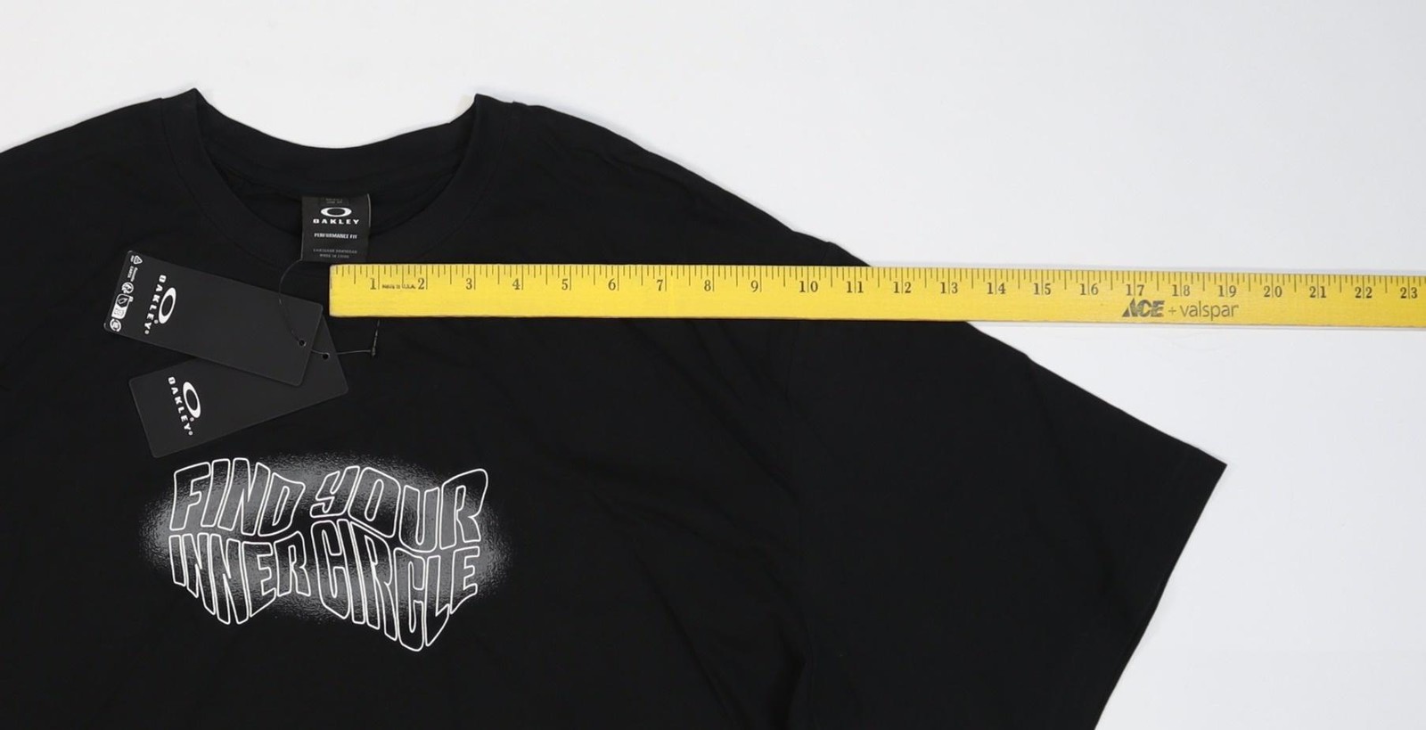 Oakley Shirt Mens Large Black Pursuit SS Find Your Inner Circle T-Shirt Tee gallery
