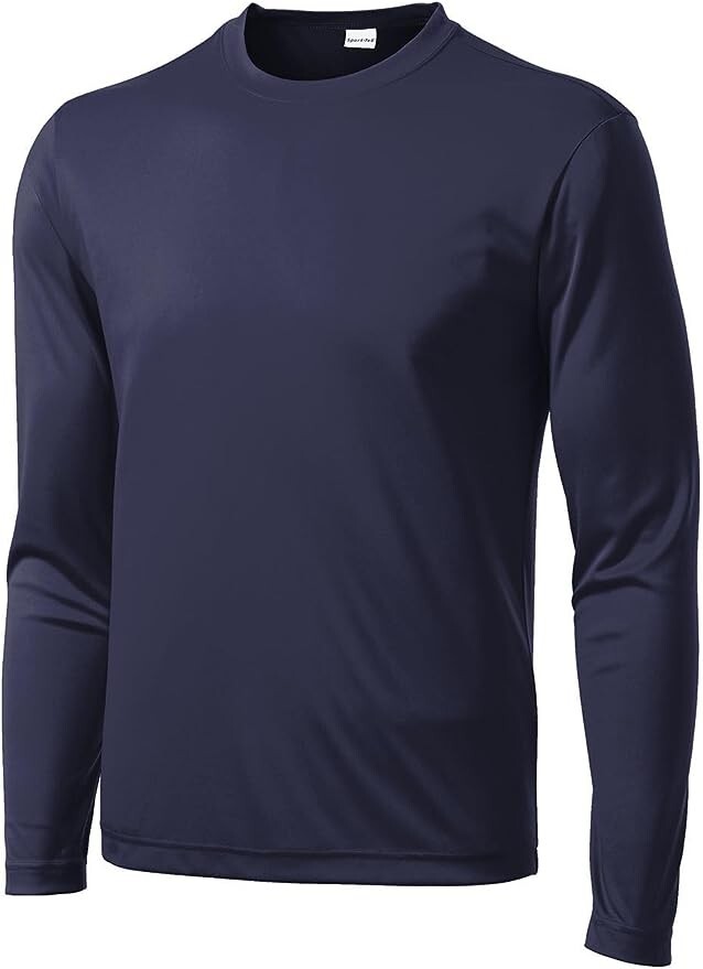 Sport-Tek Men's Long Sleeve PosiCharge Competitor M Navy gallery