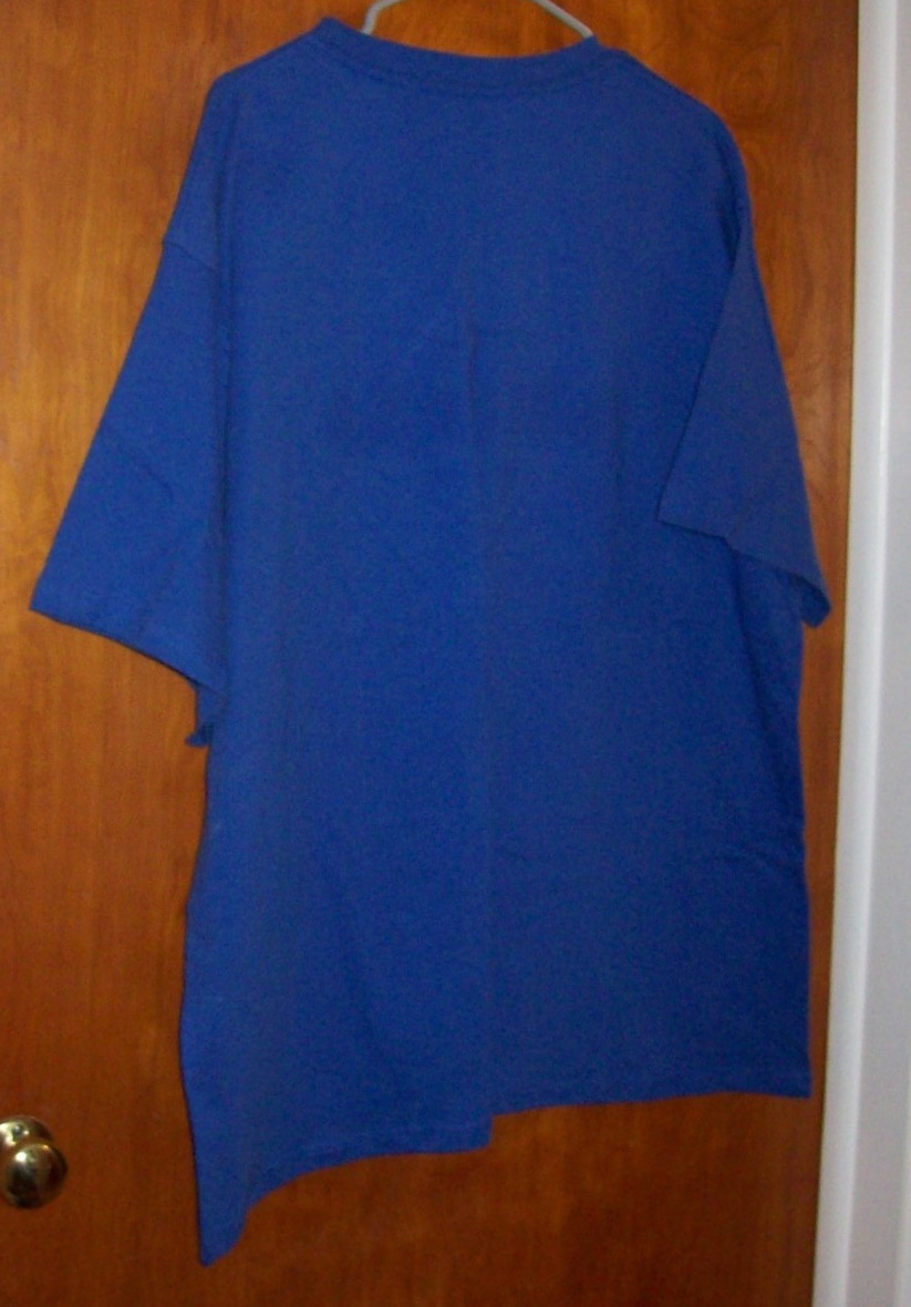 Cuffys Shirt Royal Blue Cape Cod Light Houses Massachusetts T-shirt - size 2XL gallery
