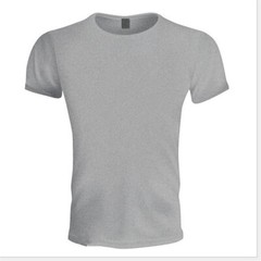 Men Running T-Shirt Quick Dry Breathable Blouse Athletic Gym Workout Shirts