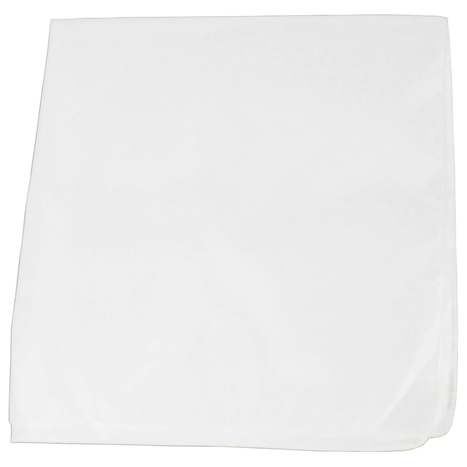 12 Pack Solid 100 Cotton Unisex Bandana Multi-Purpose Headband Scarf