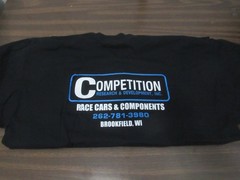 Competition Race Cars & Components vintage T-shirt 2XL