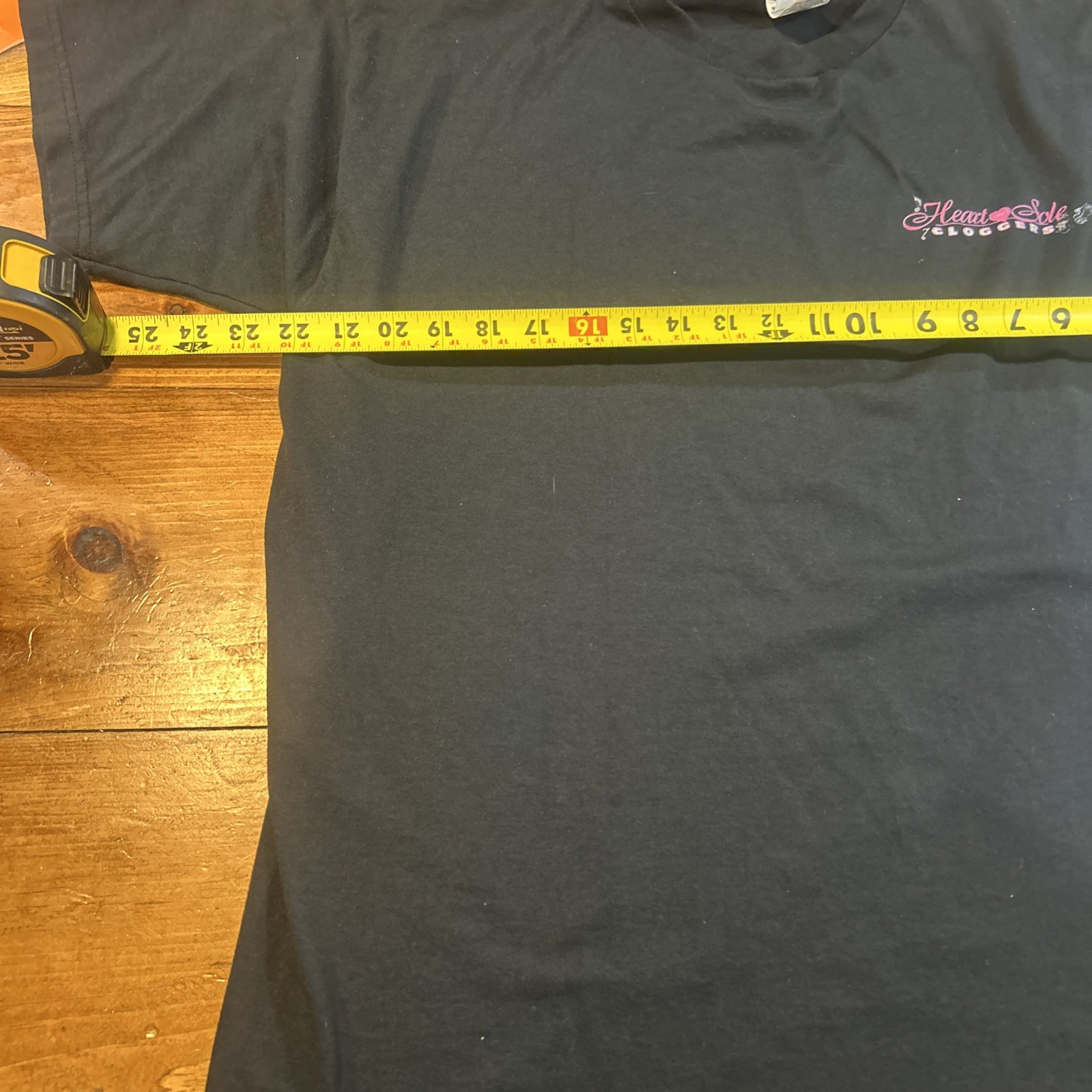 Vintage 90s Graphic T-shirt Size XL “heart and sole cloggers” gallery