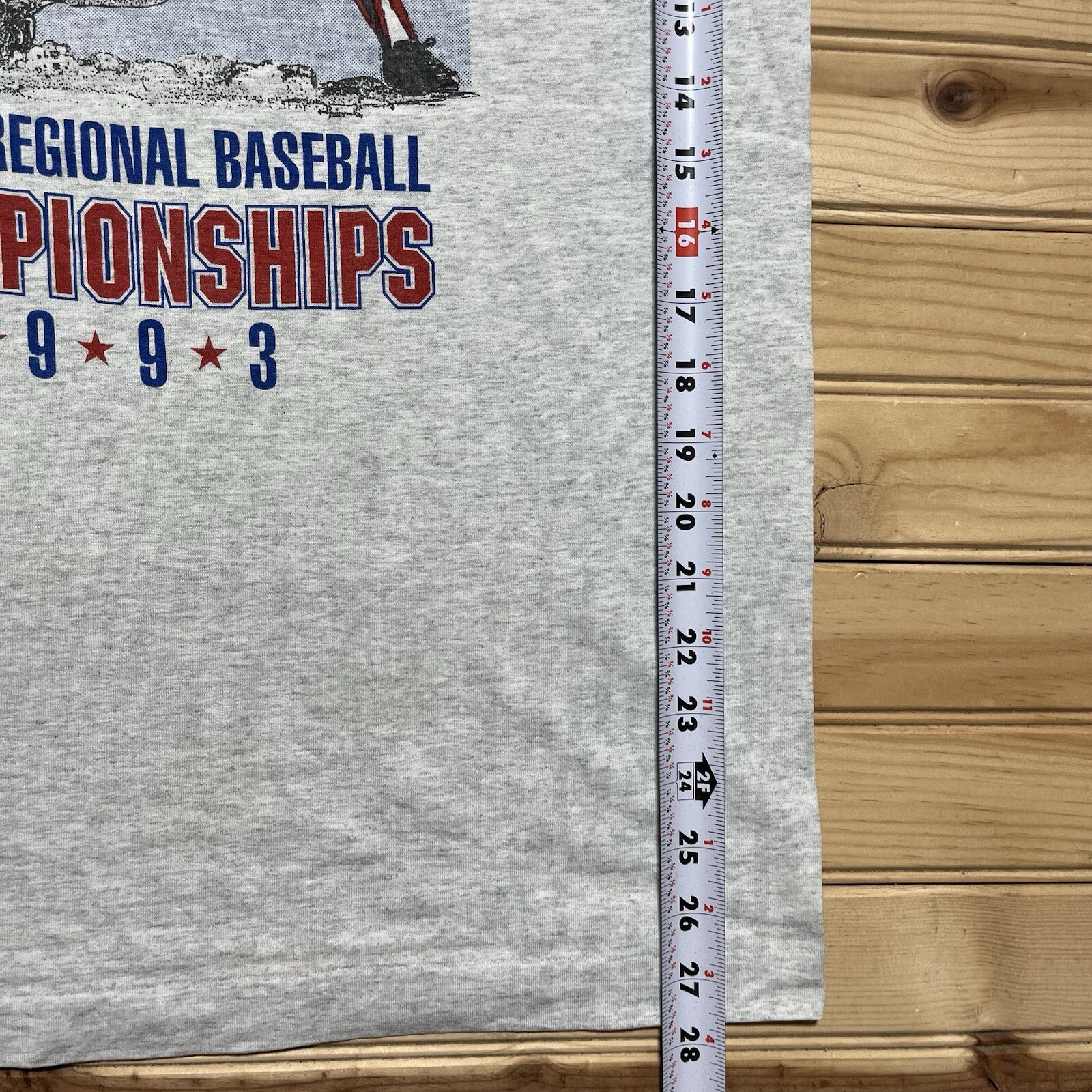 Vintage 90s AAU USA National Baseball Championships Shirt Size Large 1993 gallery