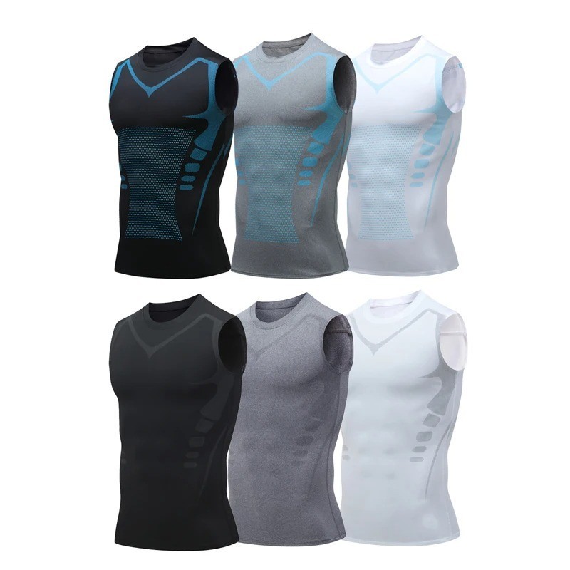 Shaperluv Male Shaper Tank Chest Gynecomastia Compression Tank Top gallery