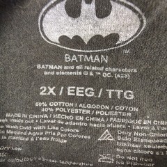 Batman Graphic T-Shirt Size 2X