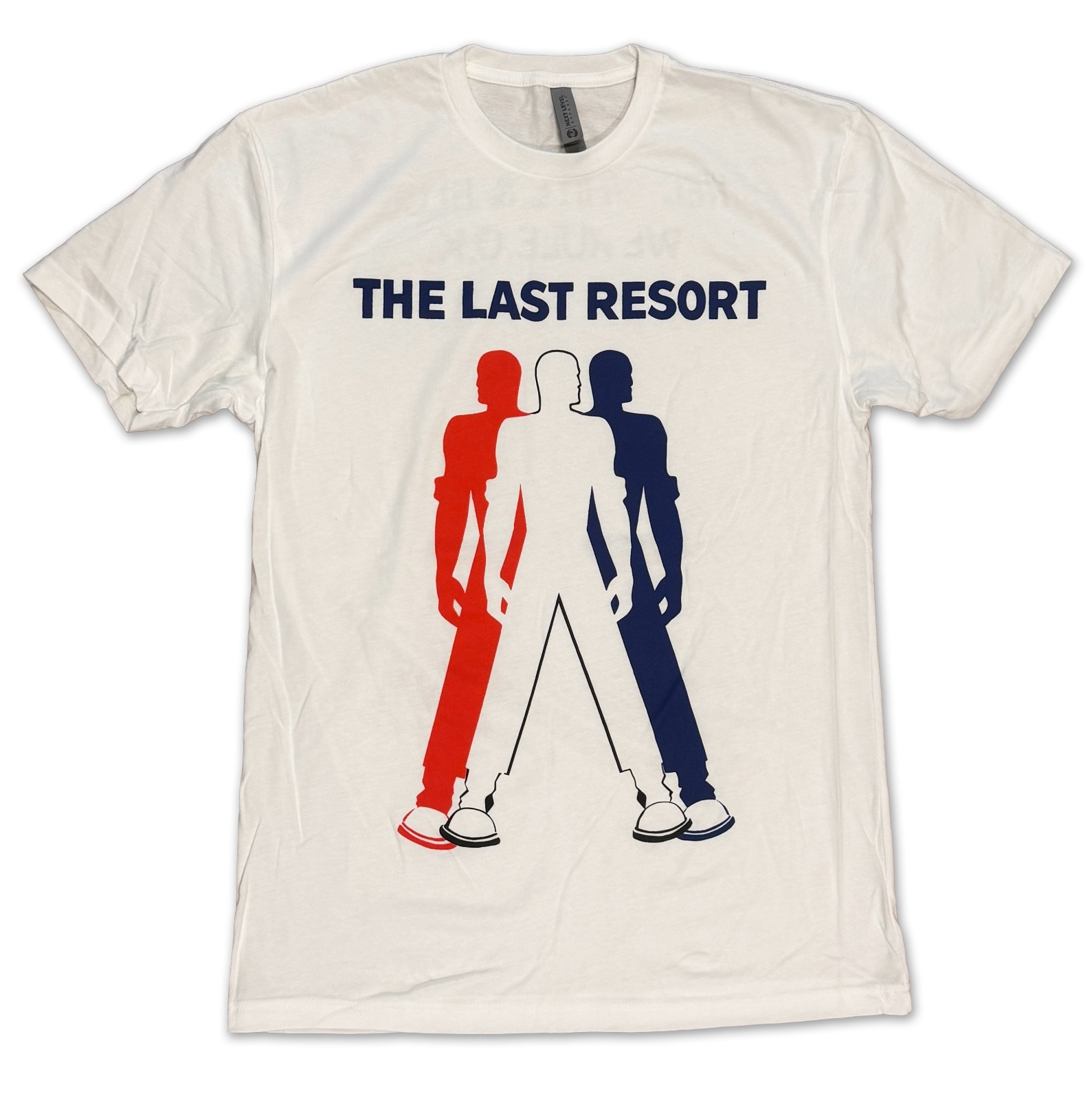 THE LAST RESORT – Skinhead Anthems Red White Blue We Rule Ok tshirt oi punk